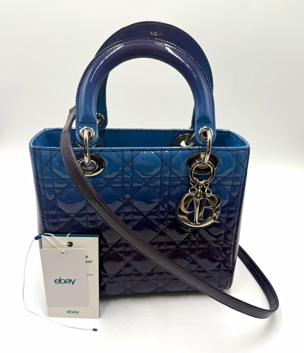美品　ChristianDIOR 58✖️58 ブルー 25+ Dior Satchel/Top Handle Bag Blue Bags & Handbags for Women for