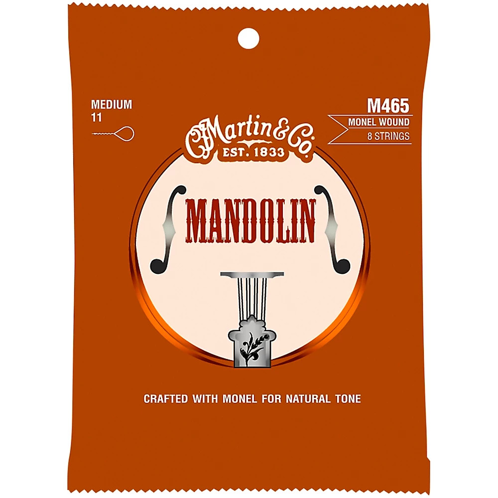 Мандолина Martin M465 Monel с намоткой на 8 струн Средняя 11 2290₽