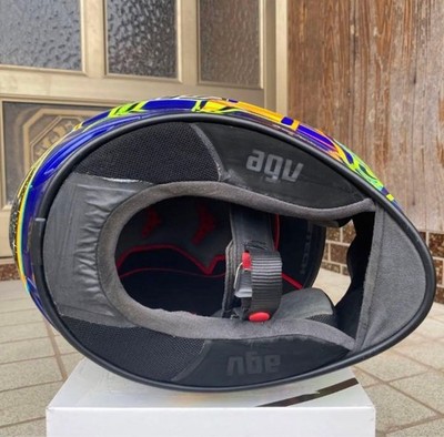 AGV GP-TECH FIVE CONTINENTS Full Face Helmet M Size Valentino