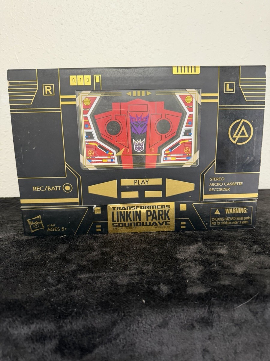 Hasbro Linkin Park Soundwave Transformers 2012 Action Figure Mint