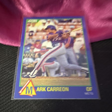 SCORE 1989 100 Hottest Rookies Mark Carreon New York Mets Rookie Card #16. rookie card picture