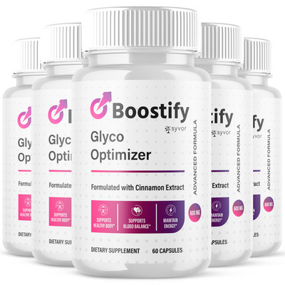 (5 Pack) Boostify Pills Advanced Blood Health Support Max Supplement 300 Capsule