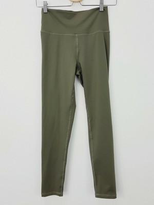 ECHT | Womens Khaki Scrunch Leggings  [ Size M or AU 10 ]