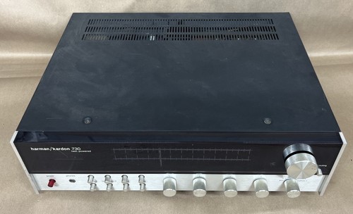HARMAN KARDON 730 Rare (1977) Twin Powered Vintage Stereo Receiver Tested Good