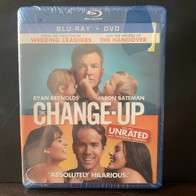 New Blu Ray DVD Ryan Reynolds Jason Bateman The Change Up UnRated