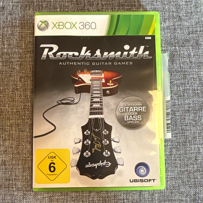Rocksmith Authentic Guitar Game Microsoft Xbox 360 (nur Spiel)