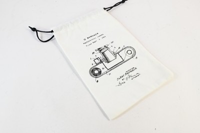 Oskar Barnack Leica Drawstring Accessory Bag Pouch #G030