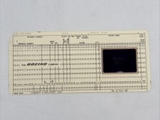 10 Boeing Microfiche Aperture Card