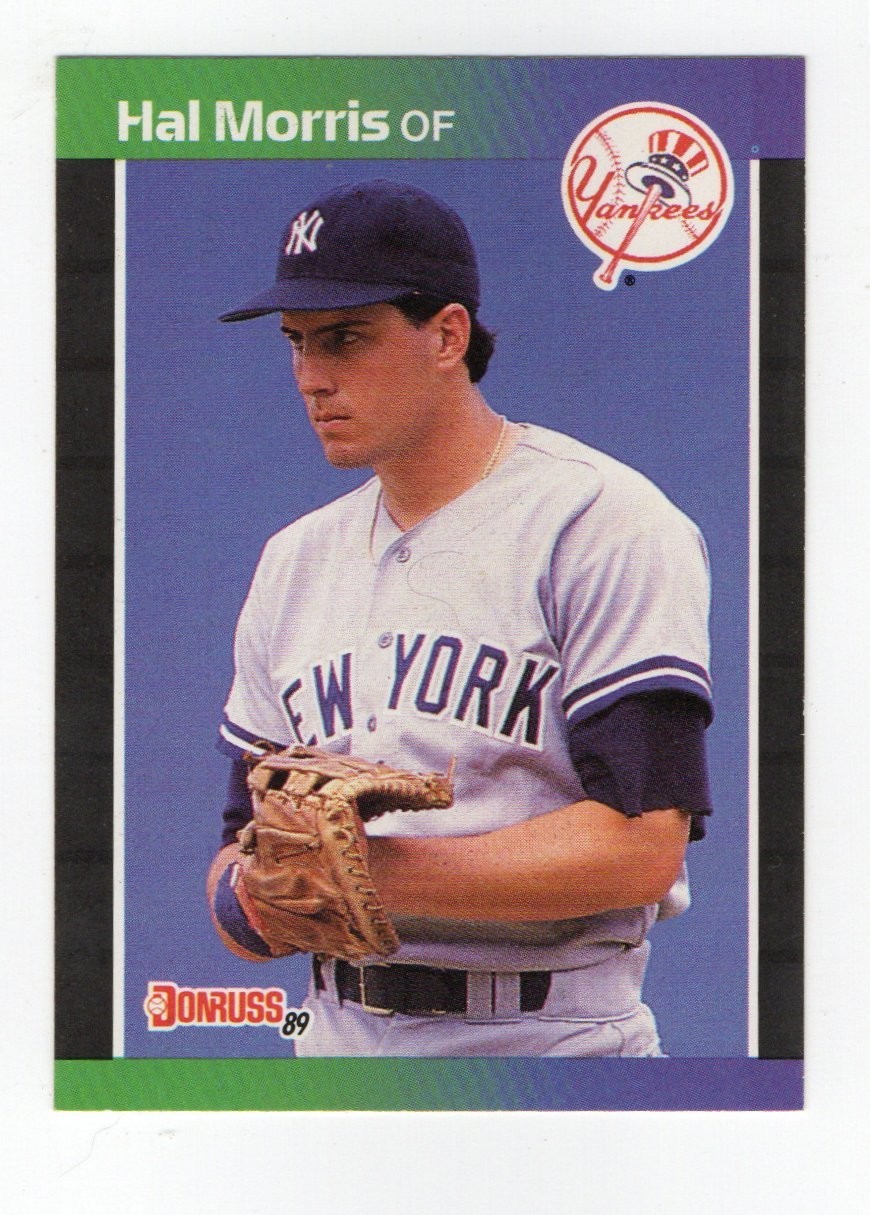 1989 Donruss Hal Morris #545 RC New York Yankees BB2