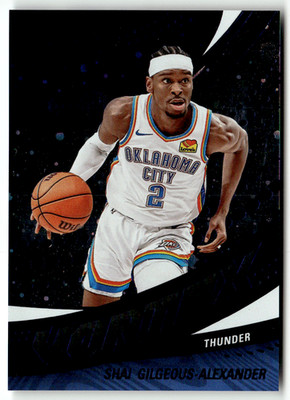 2024-25 Panini Revolution NBA No 20 Shai Gilgeous-Alexander Vortex Cosmo 196/285