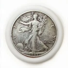 1943 Walking Liberty Half Dollar, 90% Silver, Classic Coin