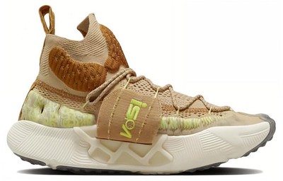 Nike Ispa Sense Flyknit Mens Size 10.5 Sesame Shoes Sneakers CW3203 200 - NEW