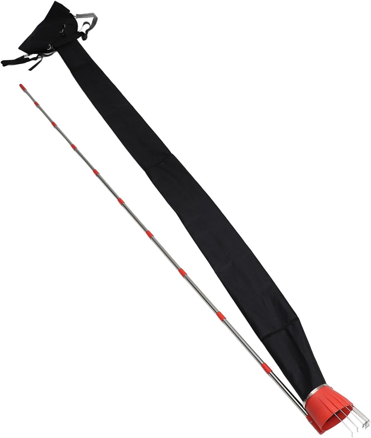 Fruit Picker Pole Tool with Basket Telescoping Long Handle, 13FT Adjustable Oran