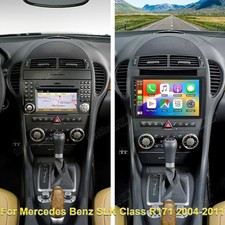 Android 15 Autoradio F&uuml;r Mercedes Benz SLK R171 2004-2011 Apple Carplay GPS Navi
