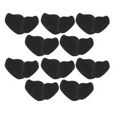 20 Pcs Shoe Repair Patch Heel for Shoes Replacement Plate Adhesive Fabric