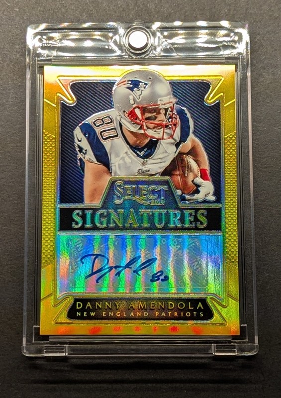 DANNY AMENDOLA Auto 2014 Select Signatures Gold Prizm SSP /10