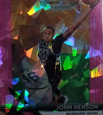 Panini Prizm 2018-19 John Henson #17 Parallel/Variety Milwaukee Bucks NBA Card