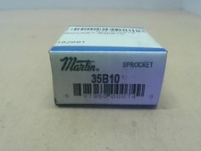 Martin 35B10 Chain Sprocket 1.38" OD 10 Teeth Factory Sealed-Factory Sealed Pack