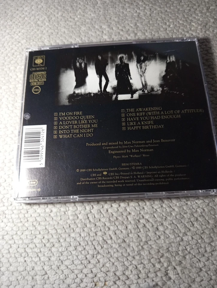 VOODOO X Vol. I The Awakening, CBS CD von 1989, Hardrock AOR - Bild 4 von 4