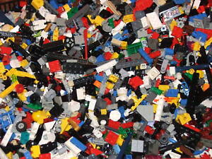 Lego trabajo Lote De 500 aleatorio Pequeñas Piezas Ladrillos utilizados Lego toques del acabado | eBay
