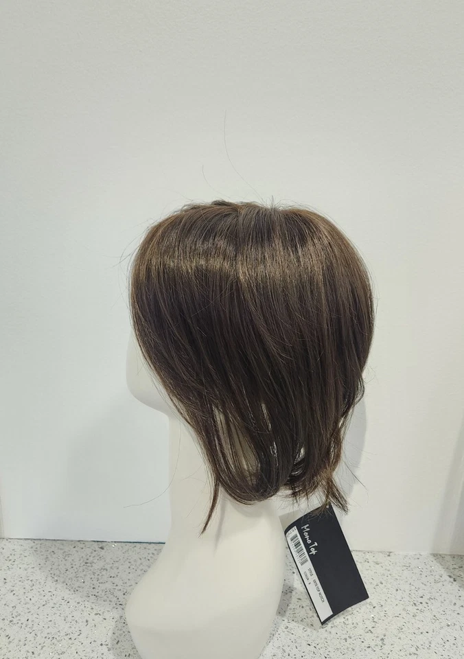 TOP NOTCH by Jon Renau Double Monofilament Topper 8 Cocoa (Med Brown) - Image 3 of 4