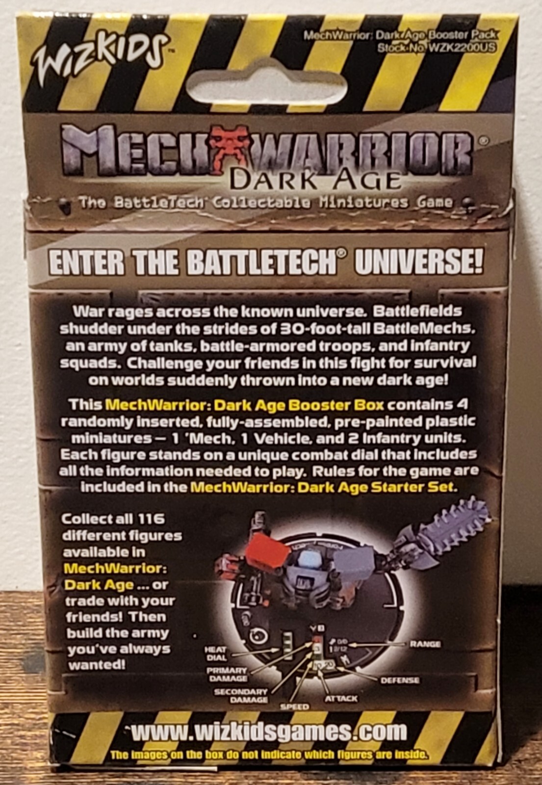 MechWarrior HeroClix Dark Age Booster Pack MechWarrior HeroClix Dark Age Booster Pack