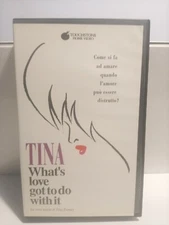 VHS TINA WHAT'S LOVE GOT TO DO WHIT IT OTTIME CONDIZIONI