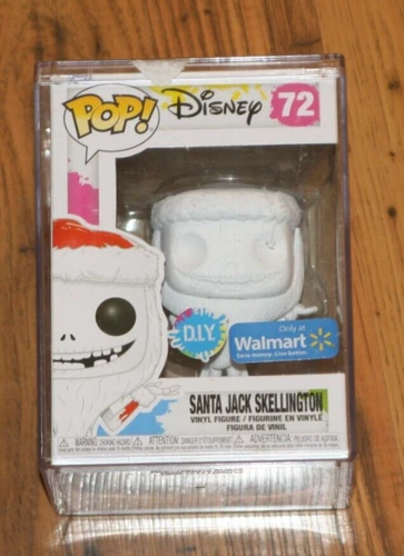 Funko Pop! Vinyl: Disney - #72 Santa Jack Skellington (DIY) (White) - Walmart...
