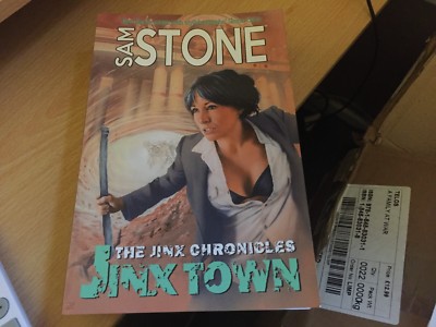 SAM STONE TELOS PAPERBACK - JINX TOWN - THE JINX CHRONICLES 