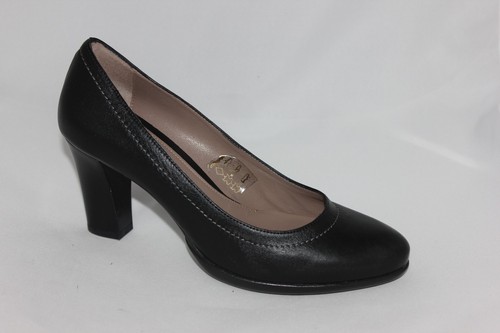 MELLUSO decoltè decolletè donna pelle nero tacco comodo 39.5 saldi | eBay