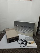 Commodore Computer 1541 Single Floppy Disk Drive In Original Styrofoam And Box