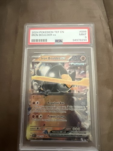 Iron Boulder ex graded PSA 9 for sale on eBay