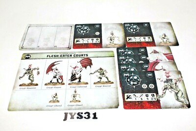 Warhammer Vampire Counts Warcry Cards - JYS31