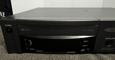 Go Video Dual Deck VCR VHS player With Recording Model 4060 PARTS OR REPAIR