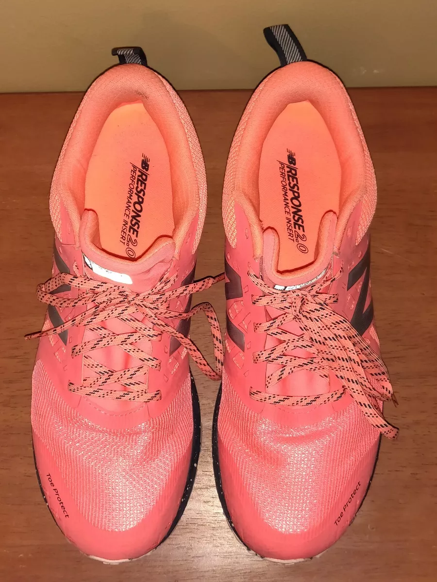 New Balance Womens Fuel Core Nitrel V1 WTNTRRF1 Salmon Lace Up Running Shoes 11