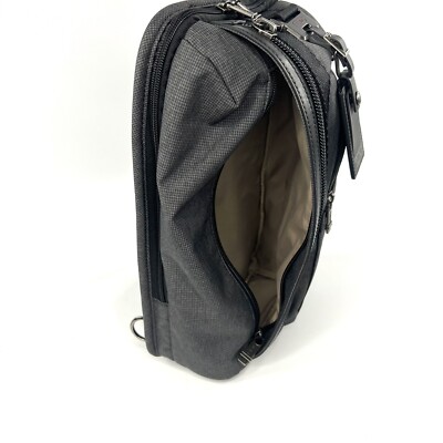 TUMI  トゥミ  Morado Sling Pack ショルダーバッグ TUMI Morado Sling Crossbody Day Bag Gray Plaid with Black Trim | eBay