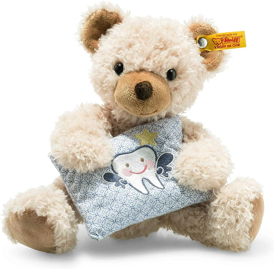 STEIFF® 113383 Leo Zahnfee-Teddybär beige 22cm NEU unbespielt RARITÄT