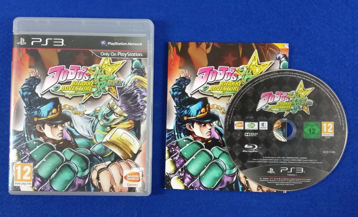 JoJo's Bizarre Adventure Games for PS3 