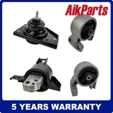 Fit for 06-11 Hyundai Kia Accent 1.6L Auto Engine Motor Transmission Mount Set