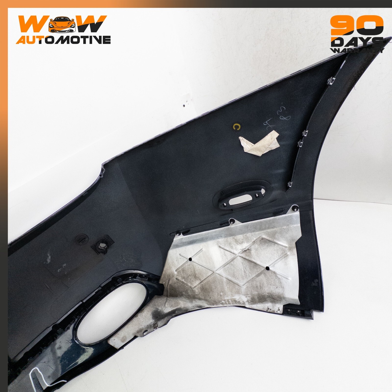 04-10 BENTLEY CONTINENTAL GT REAR LOWER BUMPER COVER ASSEMBLY BLACK OEM
