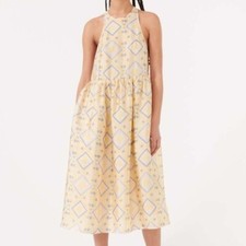 NWT Baum Und Pferdgarten Adeva pastel geometric dress 36 6