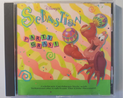 Disney's Sebastian Party Gras! CD 1991 Walt Disney Records