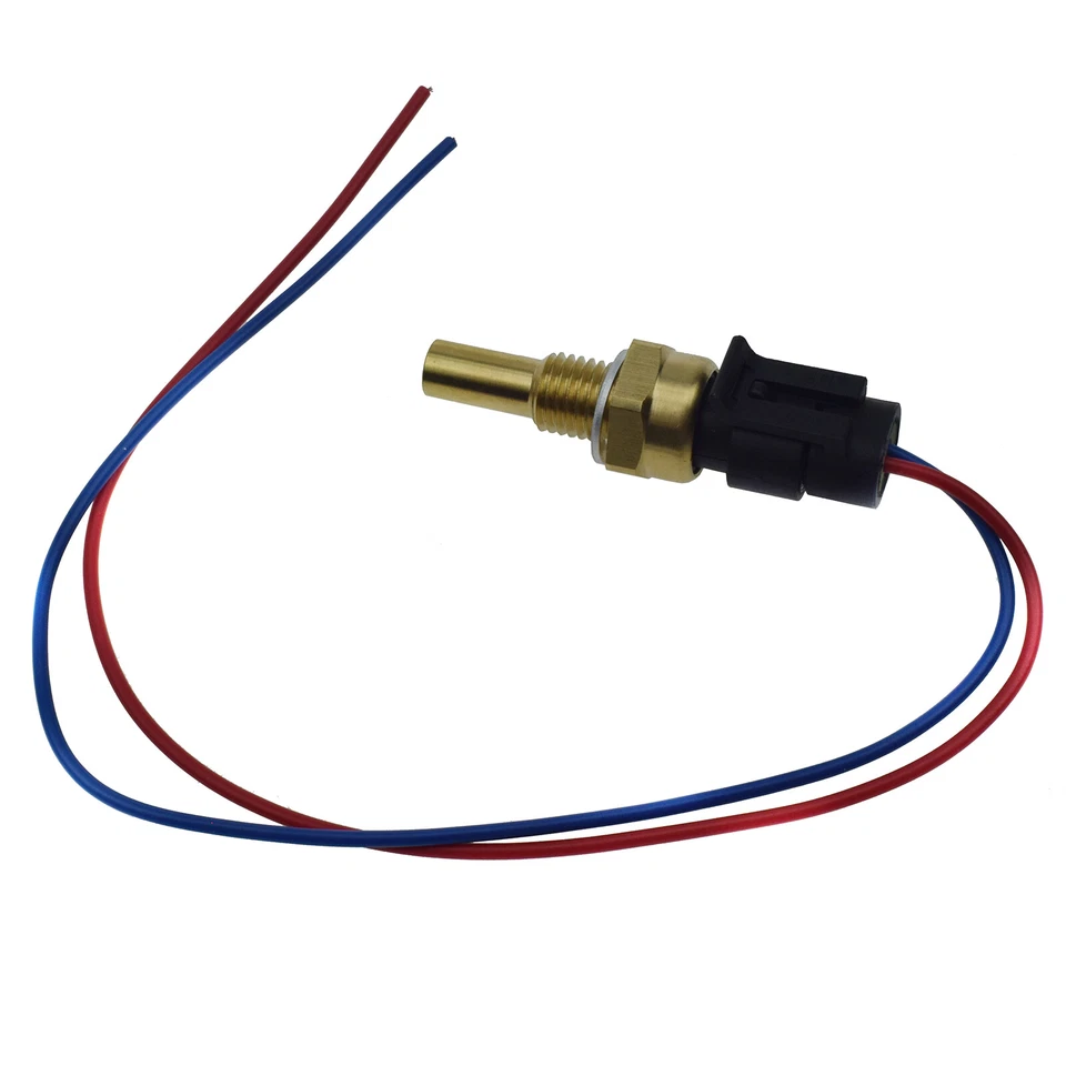 Coolant Water Temperature Sensor & Connector Pigtail For GMC Chevrolet Pontiac - Image 3 of 4