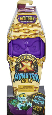 Treasure X Monster Gold- Monster Coffin - 13 Levels of Adventure-REAL GOLD??