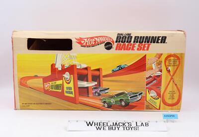 Dal-Lane Road Runner Race Set Hot Wheels 1969 Mattel Toy Car