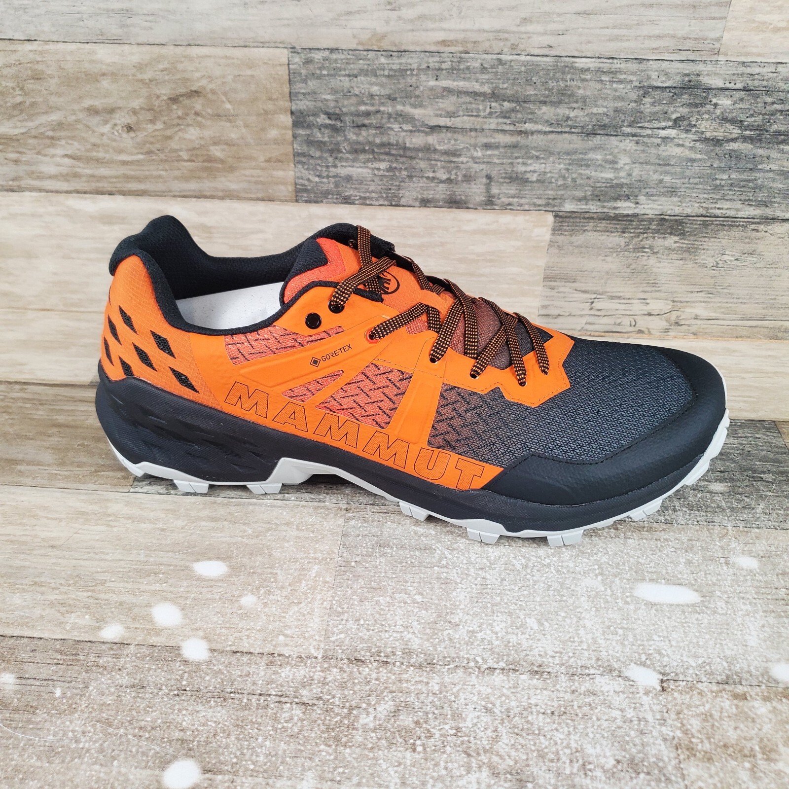 Mammut Sertig II Low GTX Zapatos para Hombres Talla 11 Acero Oscuro Mandarina Senderismo Tenis