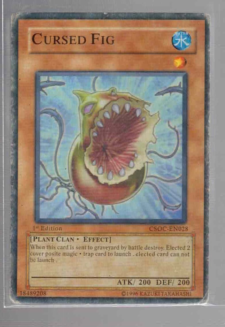 Cursed Fig - CSOC-EN028 - Common - 1st Edition | eBay Cursed Fig - CSOC-EN028 - Common - 1st Edition | eBay
