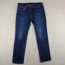 Levi's 511 Jeans Mens 34x30 Blue Slim Fit Dark Wash Denim Fits 32x30