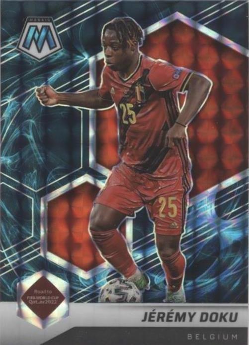 2021-22 Panini Mosaic FIFA Road to World Cup - Jeremy Doku #191