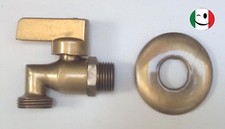 RUBINETTO A SFERA MIGNON MM DA 1/2"x3/4" PER LAVATRICE - BRONZATO - BRONZO